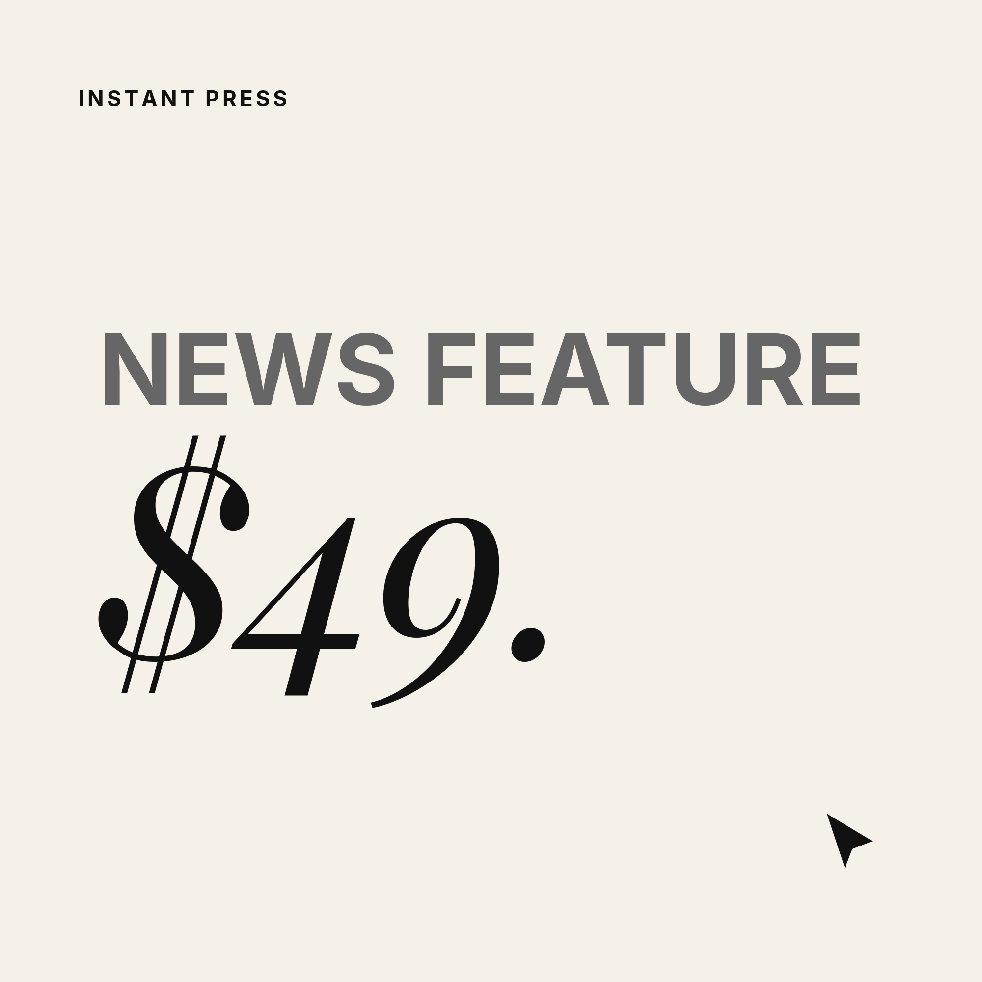 Get In The News! $49